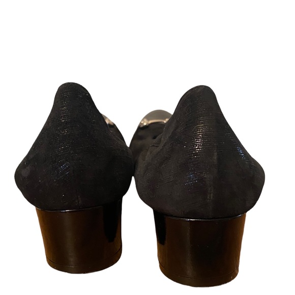 AGL black shoes with small heel size 39 - Picture 5 of 6